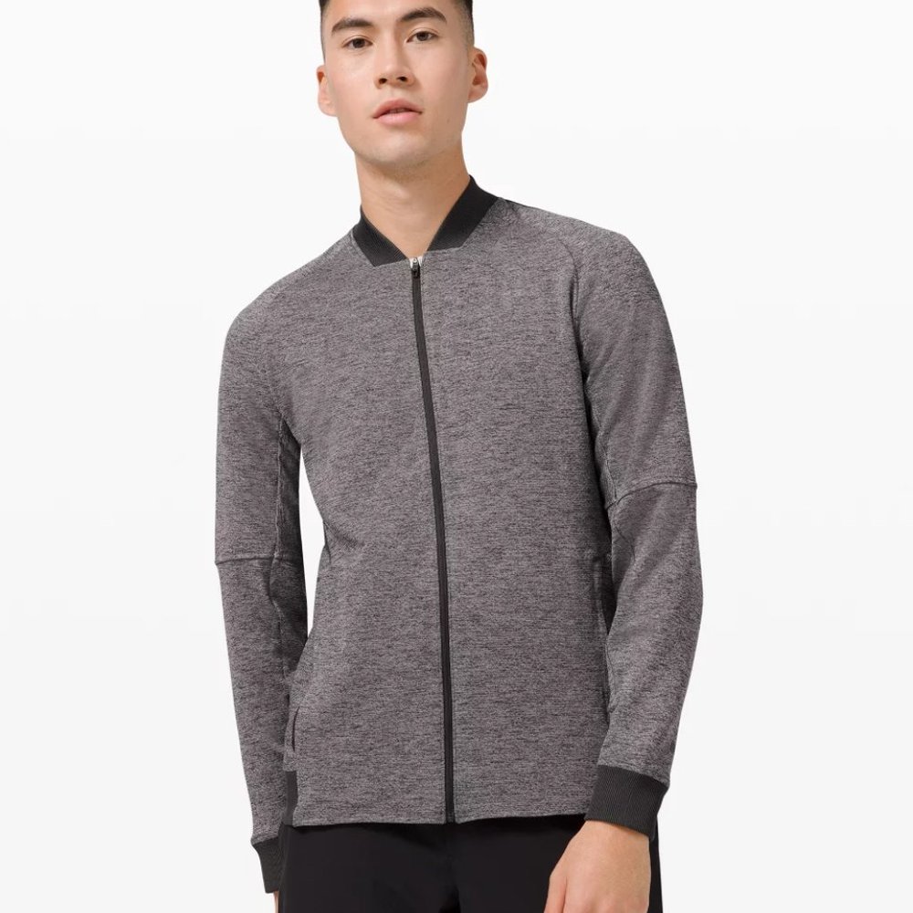 Lululemon Textured Tech Bomber Jacket - Size L